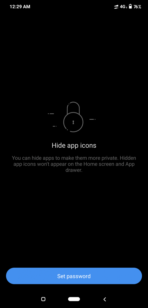 How to hide android apps