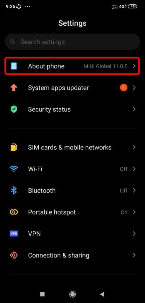 install update manually on xiaomi devices