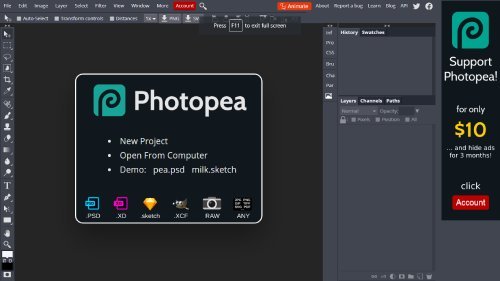 photoshop online for free