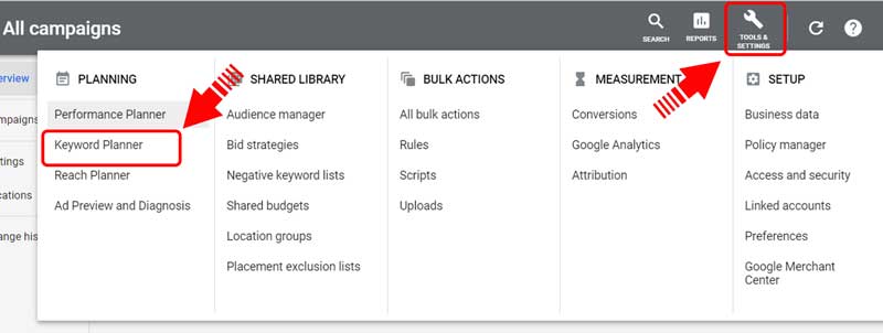 Google-Keyword-Planner