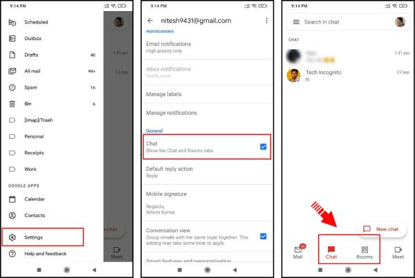  How To Enable Google Chat In Gmail Account